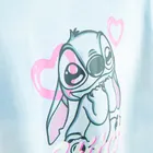 Cool Club, Tricou lejer pentru fete, albastru, imprimeu Lilo si Stitch