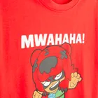 Cool Club, Tricou lejer pentru fete, rosu, imprimeu Brawl Stars