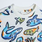 Cool Club, Tricou pentru baieti, alb