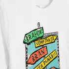 Cool Club, Tricou pentru baieti, alb