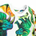 Cool Club, Tricou pentru baieti, alb