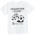 Cool Club, Tricou pentru baieti, alb