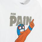 Cool Club, Tricou pentru baieti, alb, imprimeu Brawl Starss