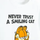 Cool Club, Tricou pentru baieti, alb, imprimeu Garfield