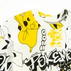 Cool Club, Tricou pentru baieti, alb, imprimeu Pokemon
