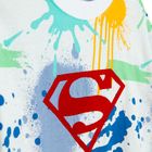 Cool Club, Tricou pentru baieti, alb, imprimeu Superman