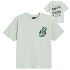 Cool Club, Tricou pentru baieti, kaki, imprimeu Xbox