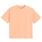 Cool Club, Tricou pentru baieti, oversize, portocaliu