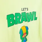 Cool Club, Tricou pentru baieti, verde, imprimeu Brawl Starss