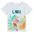 Cool Club, Tricou pentru fete, alb
