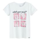 Cool Club, Tricou pentru fete, alb