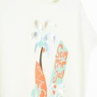 Cool Club, Tricou pentru fete, alb