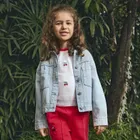 Cool Club, Tricou pentru fete, alb