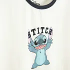 Cool Club, Tricou pentru fete, alb, imprimeu Lilo si Stitch