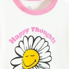 Cool Club, Tricou pentru fete, alb, imprimeu SmileyWorld