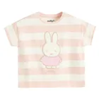Cool Club, Tricou pentru fete, alb-roz, imprimeu Miffy
