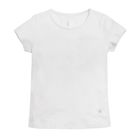 Cool Club, Tricou pentru fete, alb, set de 2 bucati