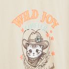 Cool Club, Tricou pentru fete, bej