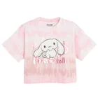 Cool Club, Tricou pentru fete, crop top, mix, imprimeu Hello Kitty and Friends