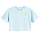Cool Club, Tricou pentru fete, crop top, mix, set, 2 buc.