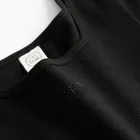 Cool Club, Tricou pentru fete, crop top, negru