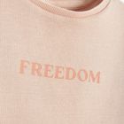 Cool Club, Tricou pentru fete, din tricot striat, portocaliu