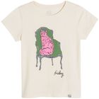Cool Club, Tricou pentru fete, ecru