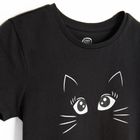 Cool Club, Tricou pentru fete, negru