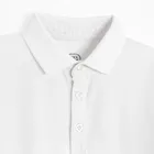 Cool Club, Tricou polo cu maneca lunga pentru baieti, alb
