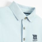 Cool Club, Tricou polo cu maneca lunga pentru baieti, albastru