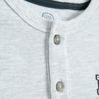 Cool Club, Tricou polo cu maneca lunga pentru baieti, gri