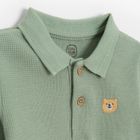 Cool Club, Tricou polo cu maneca lunga pentru baieti, verde