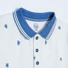 Cool Club, Tricou polo cu maneca scurta pentru baieti, alb