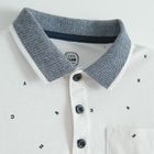 Cool Club, Tricou polo cu maneca scurta pentru baieti, alb