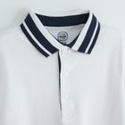 Cool Club, Tricou polo cu maneca scurta pentru baieti, alb
