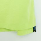Cool Club, Tricou sport pentru baieti, galben-verde, imprimeu Beyond the limits