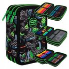 CoolPack, Jumper 3, penar cu 3 compartimente, cu rechizite scolare, Kids From The Block