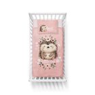 Detexpol, Arici, set lenjerie de pat single, din bumbac, 100-135 cm