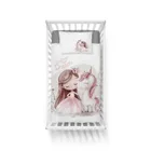Detexpol, Unicorn, set lenjerie de pat single, din bumbac, 90-120 cm