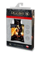 Dragons, set lenjerie de pat single, 160-200 cm