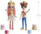 Enchantimals, Royal Braylee & Bannon, figurine cu accesorii