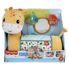 Fisher-Price, Girafa 3 in 1, pernuta pentru burtica, jucarie senzoriala