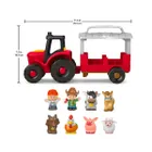 Fisher-Price, Little People, Tractor, set de joaca