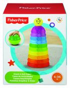 Fisher-Price, Stack & Roll Cups, piramida, jucarie educativa