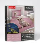 Fluo, set de lenjerie de pat pentru tineri, 140-200 cm + 70-80 cm, Dogs