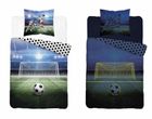 Football, set lenjerie de pat single, fluo, 140-200 cm