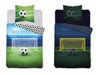 Fotball, set lenjerie de pat single, fluo, 160-200 cm