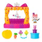 Gabby's Dollhouse, Baby Box Cat's Talent Show Balcony, set de joaca cu figurina