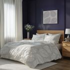 Gusto, Frunze, set lenjerie de pat, 3 piese, din bumbac, 160-200 cm