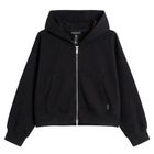 Hanorac cu fermoar si croiala crop NOWEAR